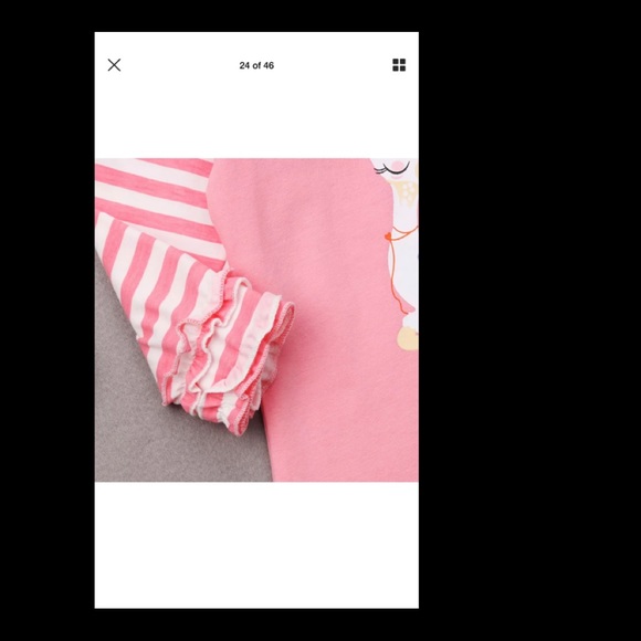 2for15 Cute long sleeve shirt L#83 - Picture 4 of 7